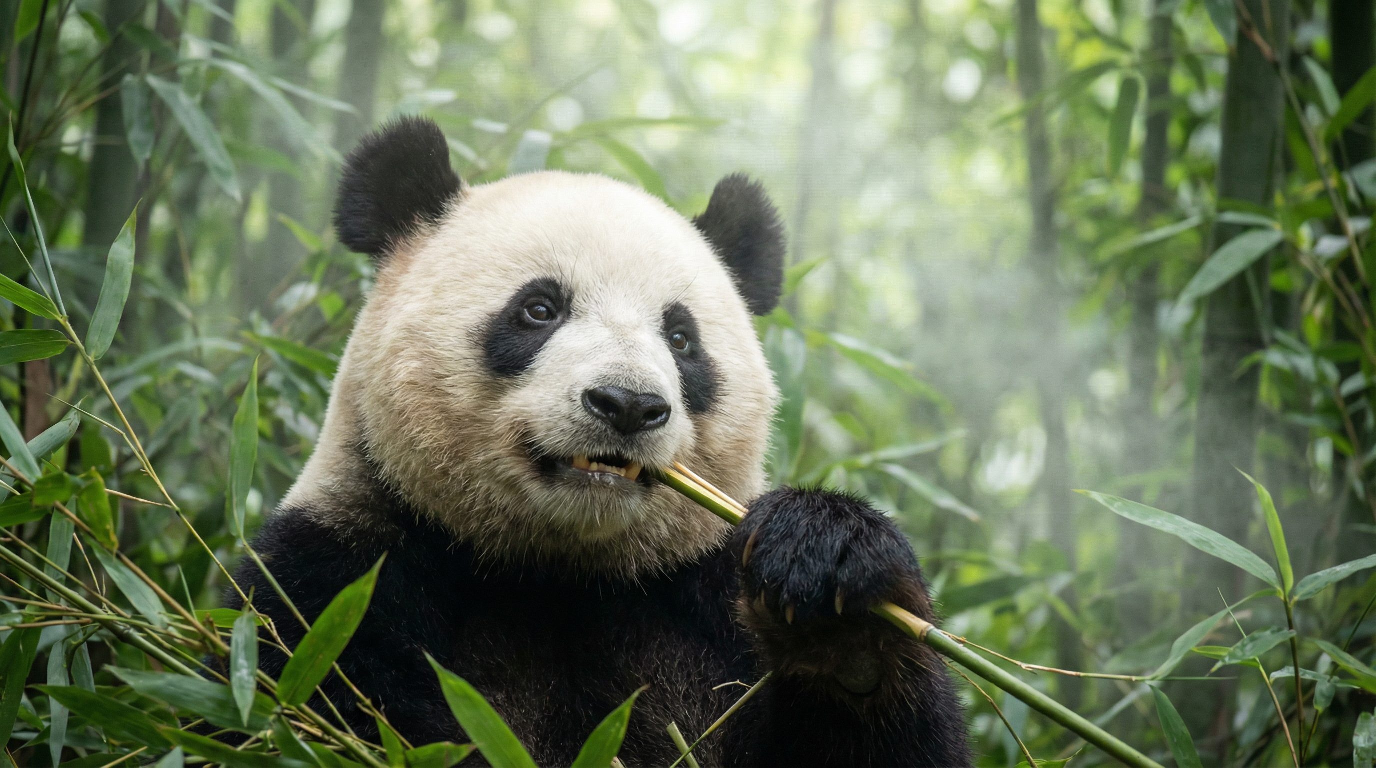 草榴视频：大熊猫吃竹子视频教程